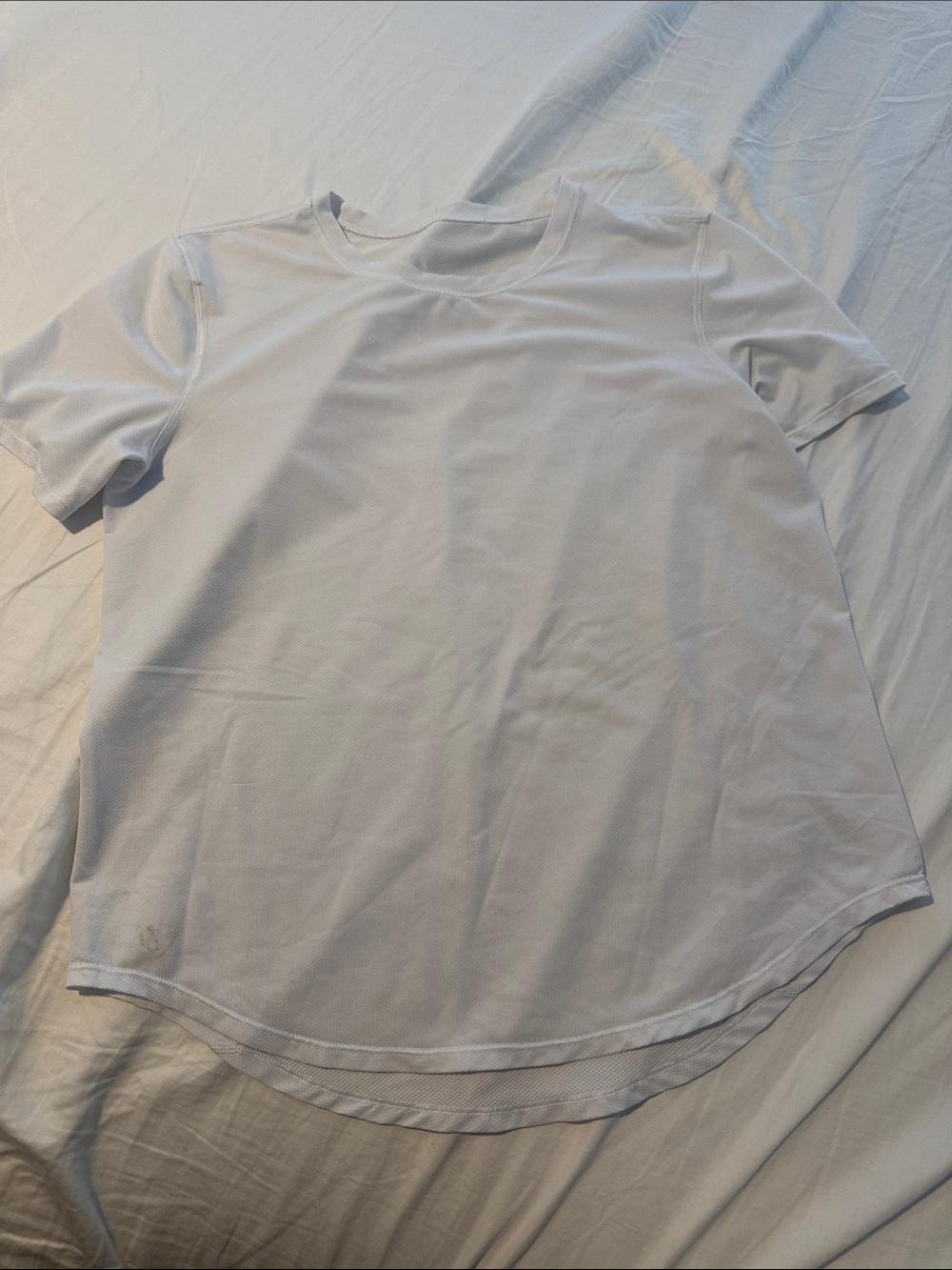 lululemon athletica White Short Sleeve Crew Tee